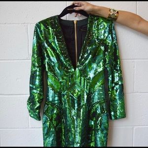 BALMAIN HM SEQUIN DRESS SIZE S NEW WITHOUT TAGS